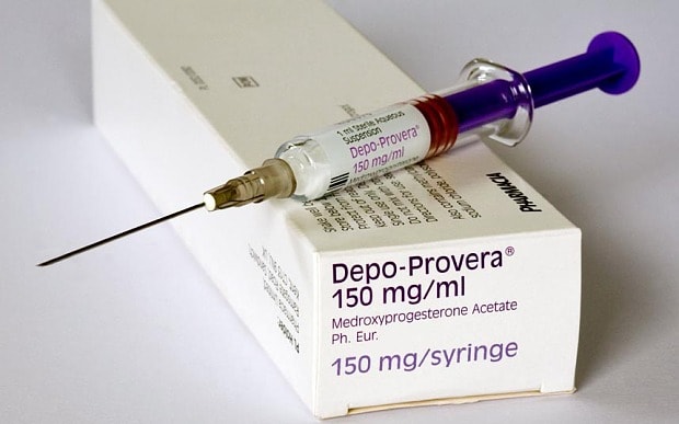 آمپول جلوگیری از بارداری DMPA/ دپوپروورا / مجسترول (سه ماهه) 