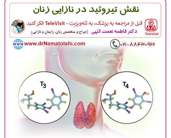 نقش تیروئید در نازایی زنان