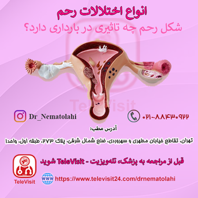 انواع اختلالات رحم